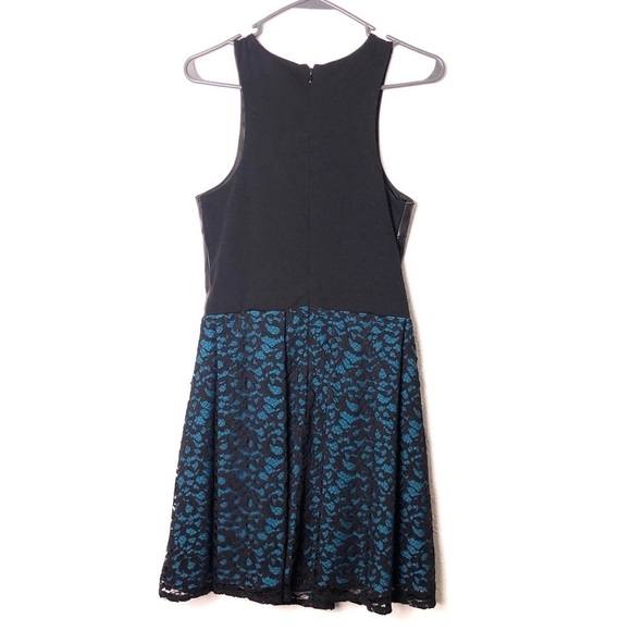 Victoria's Secret Faux Leather & Lace Dress Size 4 - Picture 2 of 4